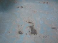 Extensive areas of abraded floor near steps pool_surface=prep2.jpg